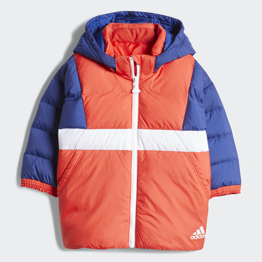Colorblock Down Jacket