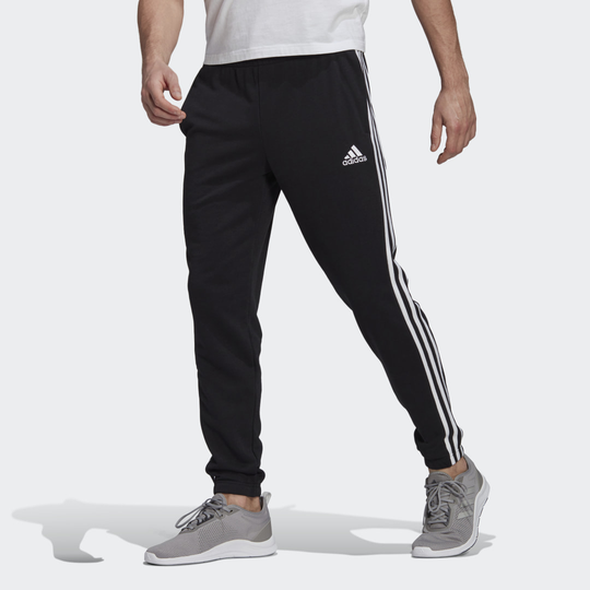 Essentials French Terry Tapered 3-Stripes Pants