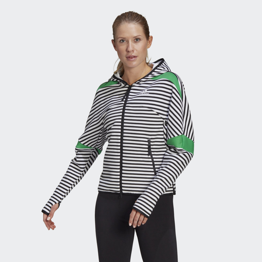adidas Z.N.E. Sportswear Stripe Allover-Print Hoodie
