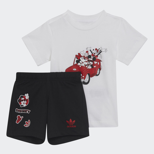 Disney Mickey and Friends Shorts-and-Tee Set