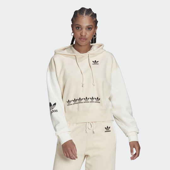 Logo Play Cropped Hoodie