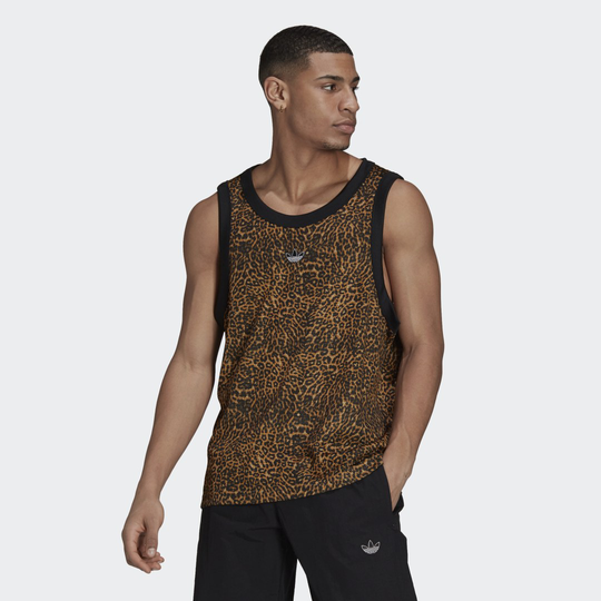 adidas SPRT Allover Print Animal BB Vest