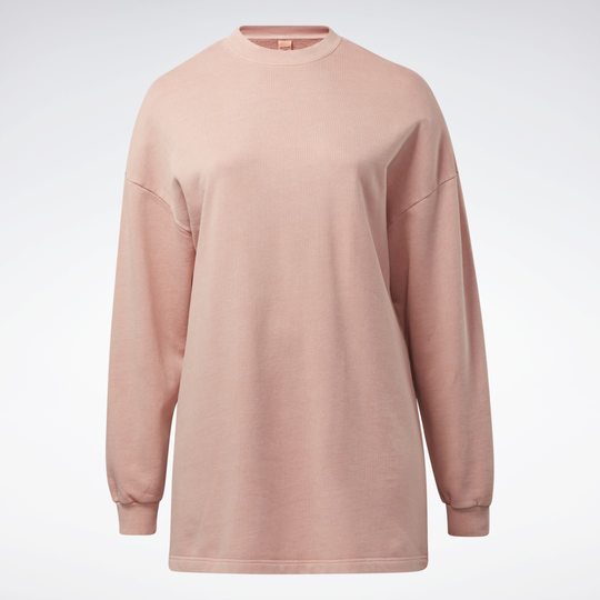 Reebok Classics Natural Dye Sweatshirt Dress (Plus Size)