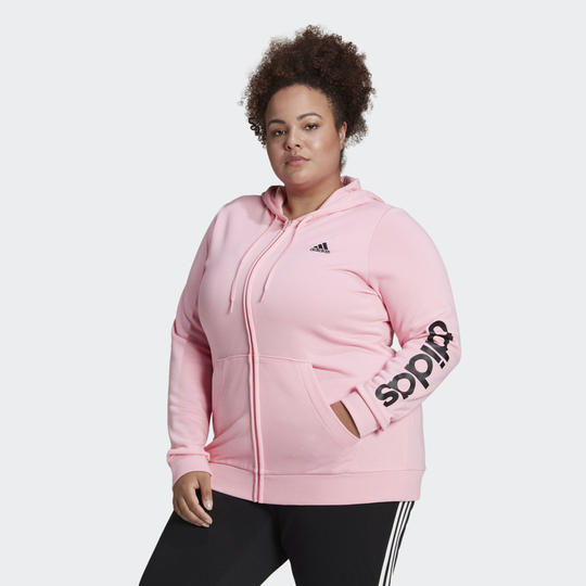 Essentials Logo Full-Zip Hoodie (Plus Size)