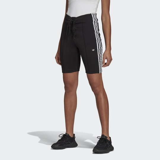 Laced High-Waisted Shorts