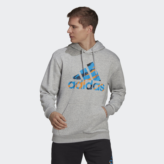 Essentials French Terry Camo-Print Hoodie