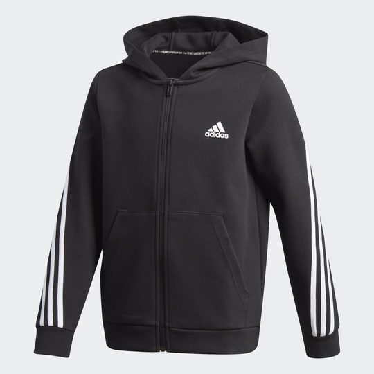3-Stripes Doubleknit Full-Zip Hoodie