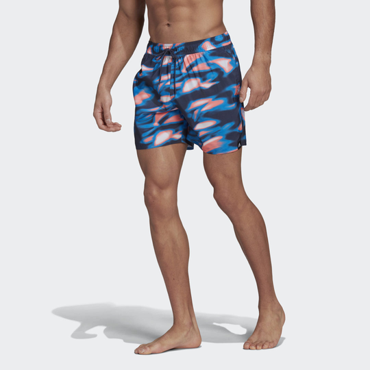 Short Length Graphic Souleaf Swim Shorts