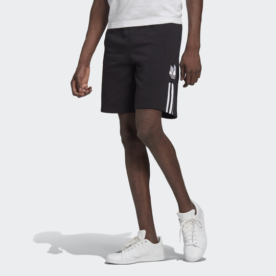 Adicolor 3D Trefoil 3-Stripes Sweat Shorts