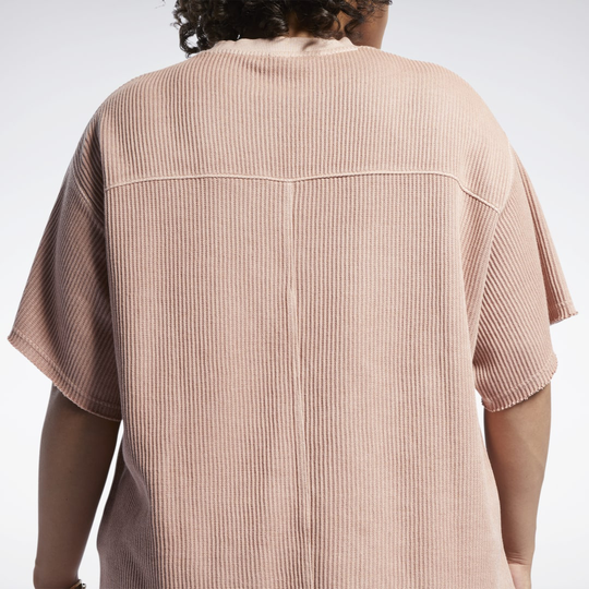 Reebok Classics Natural Dye Waffle T-Shirt (Plus Size)