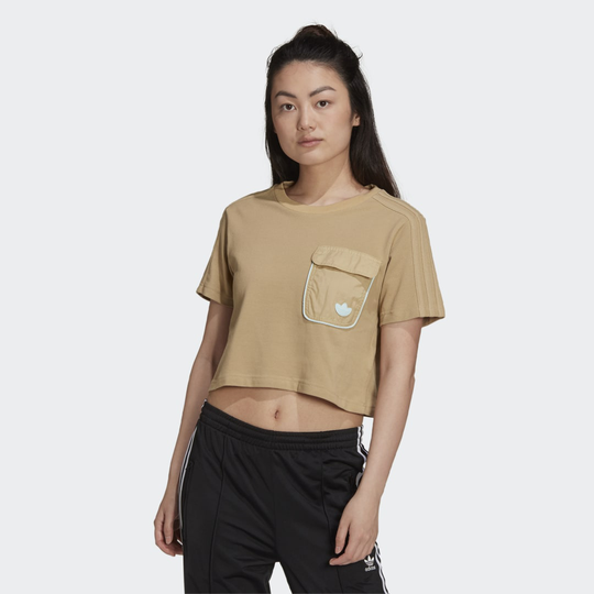 Cropped Utility Tee