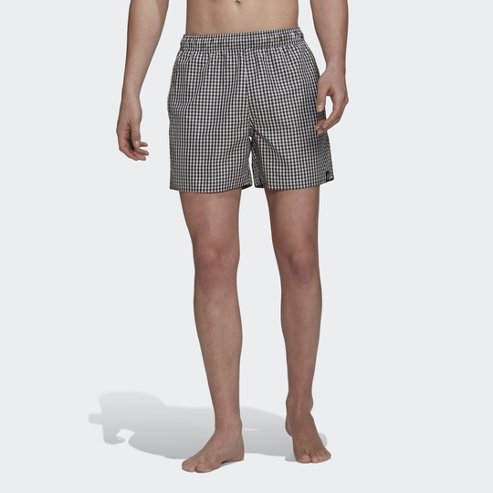 Check Swim Shorts