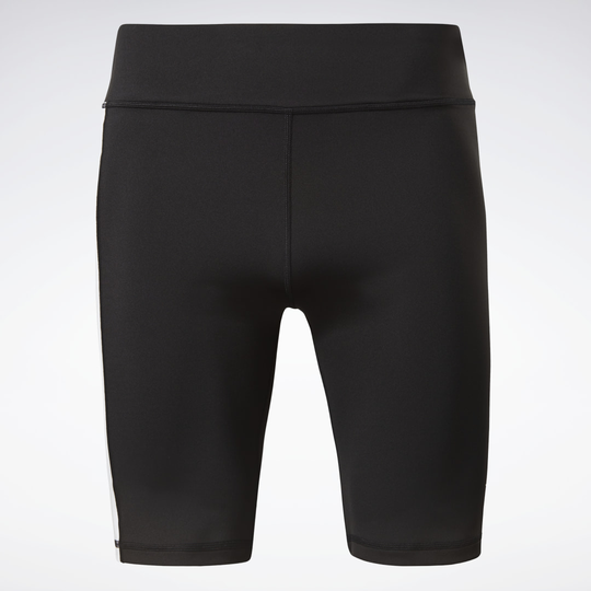 Linear Logo Fitted Shorts (Plus Size)