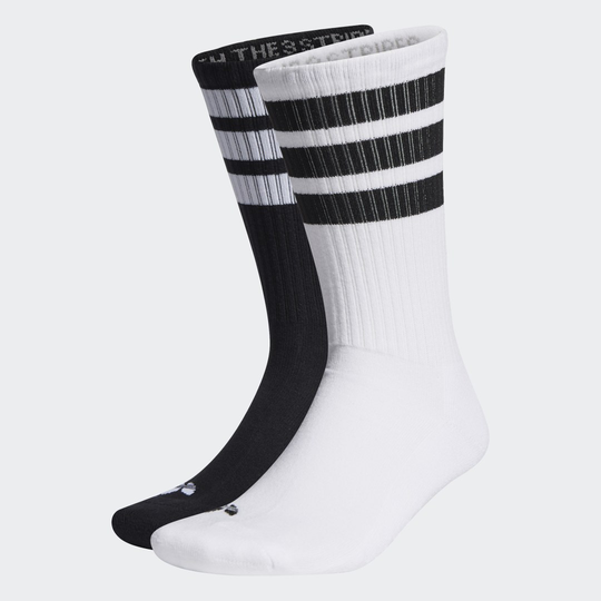 3-Stripes Crew Socks 2 Pairs