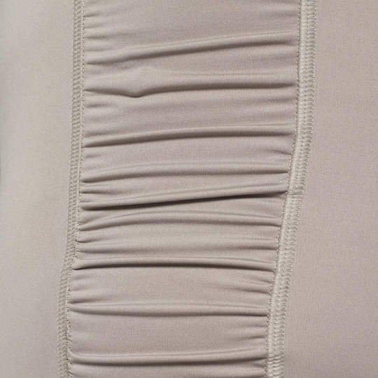 Bold High-Waisted Ruched Tights (Plus Size)