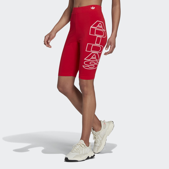 Mid-Waist Letter Short Tights