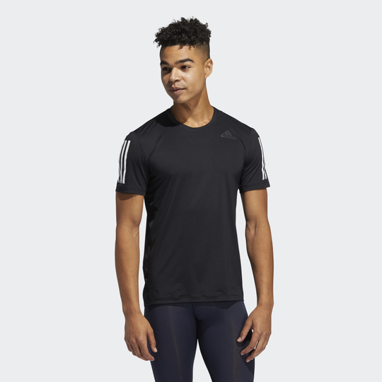 Techfit 3-Stripes Fitted Tee