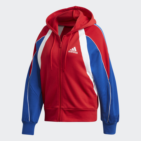 Colorblock Full-Zip Hoodie