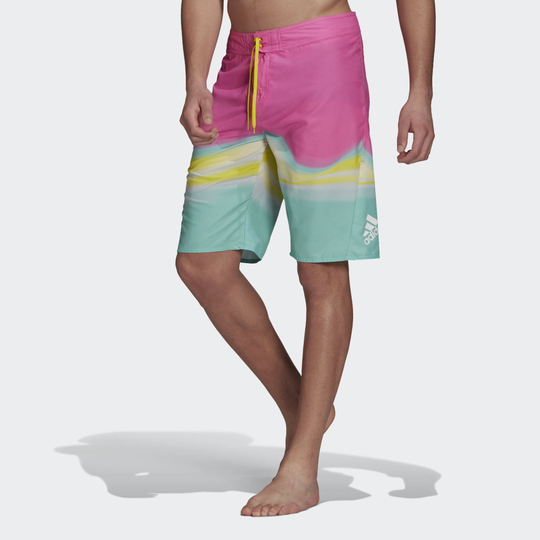 Knee-Length Graphic Board Shorts