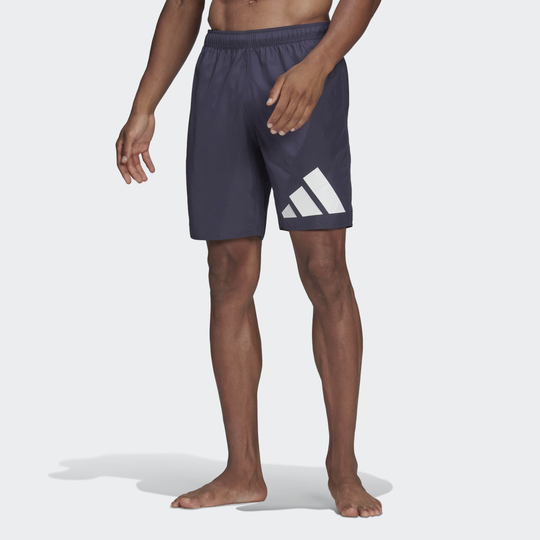 Classic-Length Logo Swim Shorts