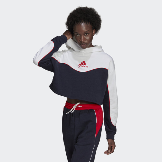 Essentials Colorblock 3-Stripes Hoodie