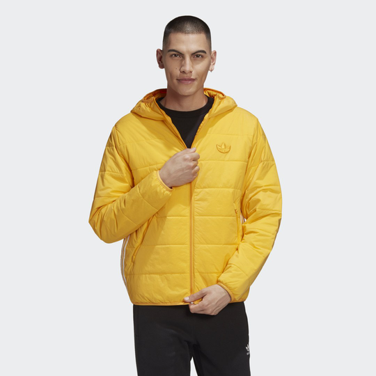 Lightweight Zip-Through Padded Trefoil Hoodie