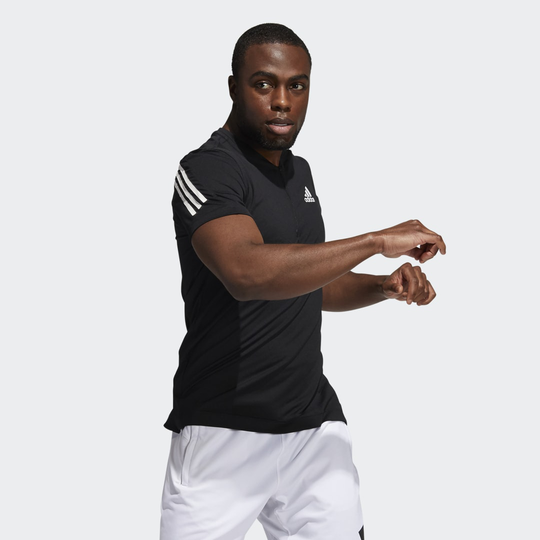 AEROREADY Lyte Ryde Short Sleeve Zip Tee
