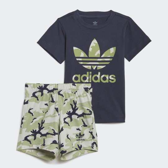Camo Shorts and Tee Set