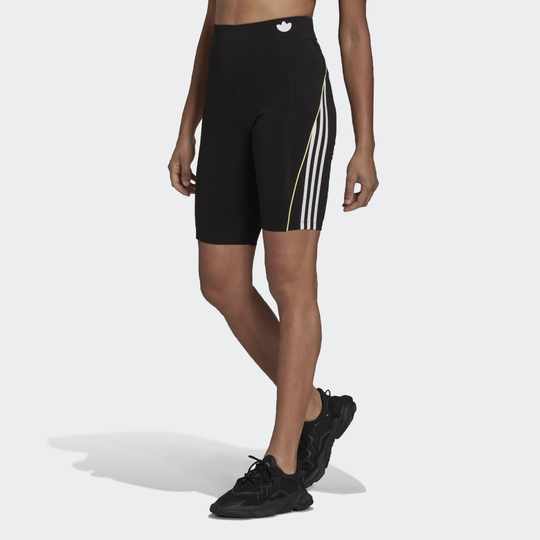 Short Piping High-Waist Tights