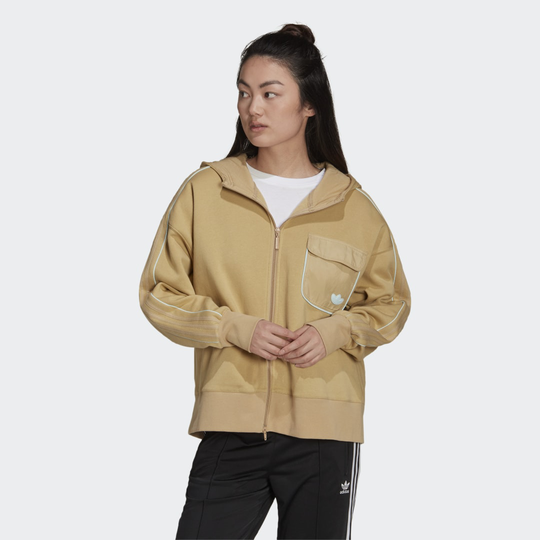 Piping Zip Hoodie