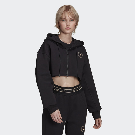 adidas by Stella McCartney SC Cropped Full Zip Hoodie