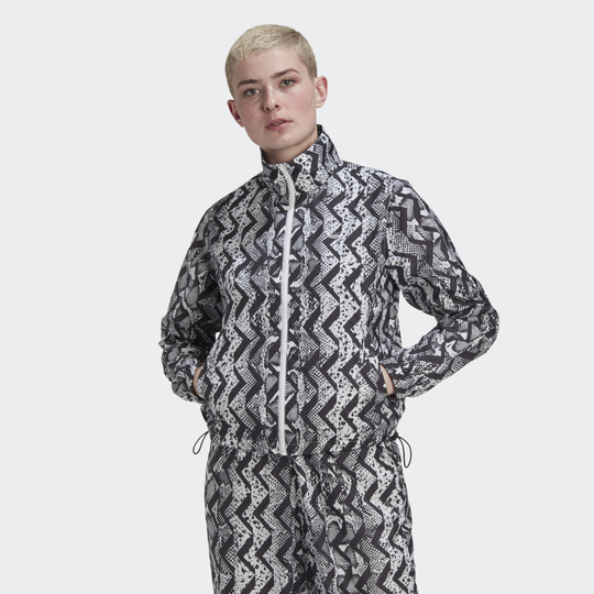 Allover Print Track Top