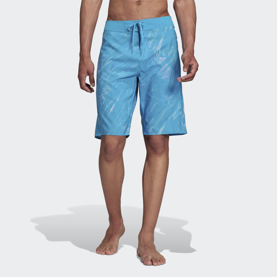 Knee-Length Watersword Graphic Board Shorts