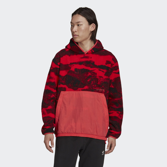 adidas Adventure Polar Fleece Allover Print Hoodie
