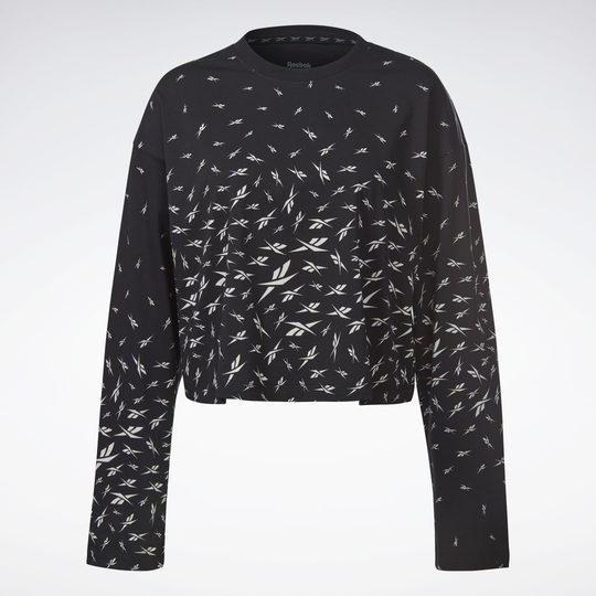 Vector Print Long Sleeve Shirt