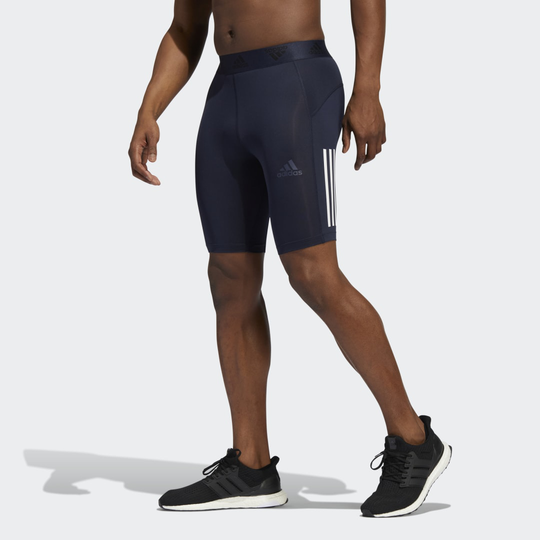 Techfit 3-Stripes Short Tights