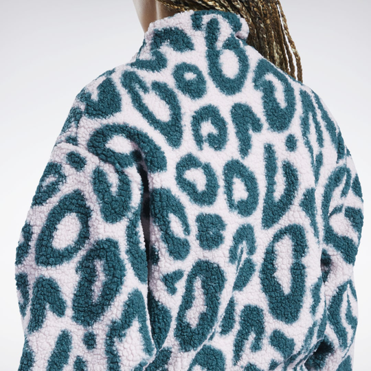 Classics Printed Sherpa Half-Zip Pullover