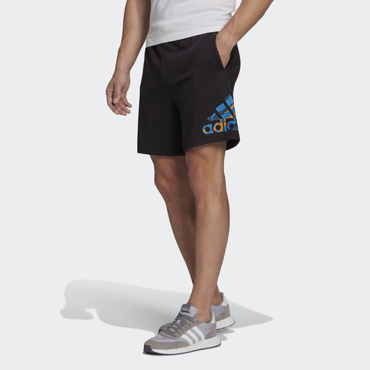 Essentials French Terry Camo Print Shorts